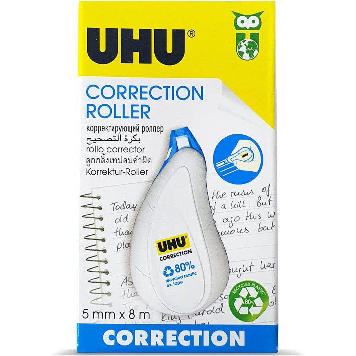 Uhu Correction Tape (Roller)-School Supplies-UHU-Star Light Kuwait