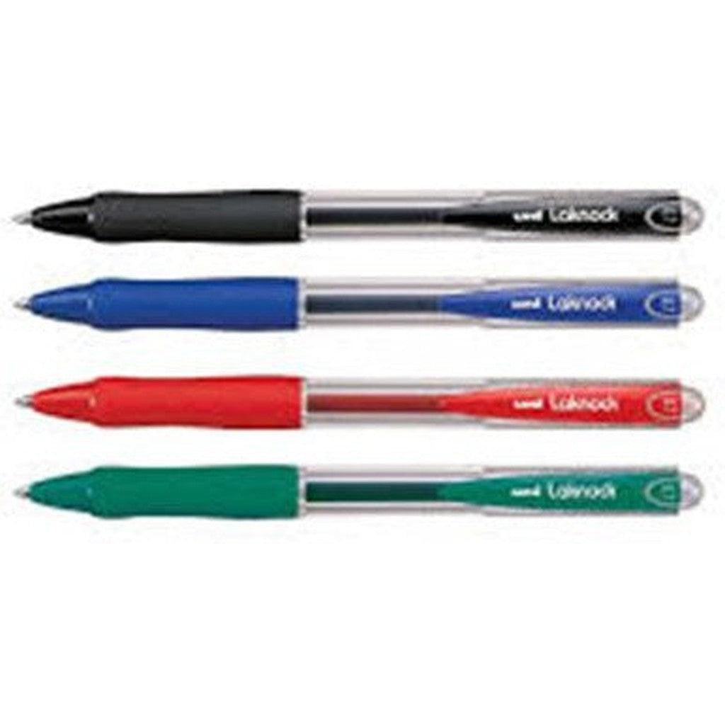 Uni Ball Sn-100 Laknock 1.4Mm Ballpoint Pen-Pens-Other-Black-Star Light Kuwait