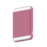SIA MagOn SIPBMG8LD-PK Magnetic power bank PD 20W-Wireless Charging 15W With LED Light 8000Mah - Pink