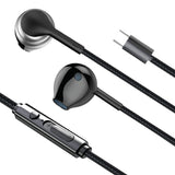 SIA SoundLink Wired Type-C Earphones with Mic & Volume – Black