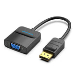 Vention DisplayPort to VGA Converter 0.15M Black