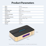 Vention HDMI Splitter 1 Input 2 Output 4K30Hz Gold Aluminum Alloy Type