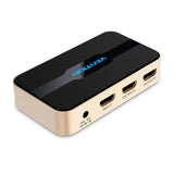 Vention HDMI Splitter 1 Input 2 Output 4K30Hz Gold Aluminum Alloy Type