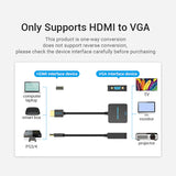 Vention HDMI to VGA Converter 0.15M Black
