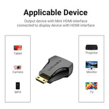 Vention Micro HDMI to HDMI Adapter Black