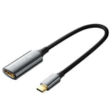 Vention USB-C to HDMI 4K Converter 0.25M Black Zinc Alloy