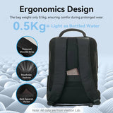 Vention Water Repellent Laptop Backpack 43cm x 30cm x 14cm Black
