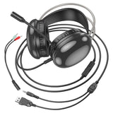 Hoco W109 Rich gaming headphones - White