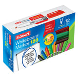Luxor- Whiteboard Marker 120Neo- 12 Assorted Marker (1-2Mm)