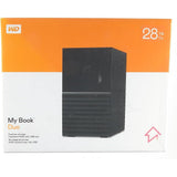 WD 28TB My Book Duo External Hard Drive - 28TB / 2-Bays / USB 3.2 Gen 1 / Black