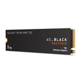 قرص صلب WD Black بسعة 1 تيرابايت، طراز SN7100 NVMe M.2 SSD، بتقنية PCIe من الجيل الرابع، بسرعة تصل إلى 7250 ميجابايت/ثانية