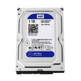 قرص صلب مكتبي WD Blue بسعة 1 تيرابايت، 5400 دورة في الدقيقة / SATA / 6 جيجابت/ثانية، ذاكرة تخزين مؤقتة 64 ميجابايت / 3.5 بوصة (WD10EZRZ)