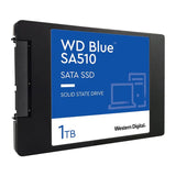 قرص صلب WD Blue SA510 بسعة 2 تيرابايت، من نوع SATA SSD، مقاس 2.5 بوصة، سرعة قراءة تصل إلى 560 ميجابايت/ثانية