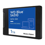 قرص صلب WD Blue SA510 بسعة 2 تيرابايت، من نوع SATA SSD، مقاس 2.5 بوصة، سرعة قراءة تصل إلى 560 ميجابايت/ثانية