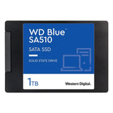 قرص صلب WD Blue SA510 بسعة 2 تيرابايت، من نوع SATA SSD، مقاس 2.5 بوصة، سرعة قراءة تصل إلى 560 ميجابايت/ثانية