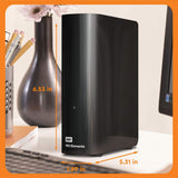 قرص صلب مكتبي WD Elements بسعة 10 تيرابايت ومنفذ USB 3.0