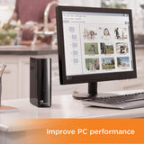 قرص صلب مكتبي WD Elements بسعة 10 تيرابايت ومنفذ USB 3.0