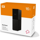 قرص صلب مكتبي WD My Book بسعة 16 تيرابايت ومنفذ USB 3.0، طراز WDBBGB0160HBK-EESN