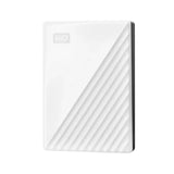 قرص صلب خارجي WD My Passport - سعة 5 تيرابايت / سرعة نقل بيانات تصل إلى 5 جيجابت/ثانية / منفذ USB 3.2 من الجيل الأول / أبيض