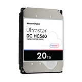قرص صلب WD Ultrastar DC HC560 - سعة 20 تيرابايت / 3.5 بوصة / SATA-III / 7200 دورة في الدقيقة / 512 ميجابايت
