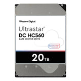 قرص صلب WD Ultrastar DC HC560 - سعة 20 تيرابايت / 3.5 بوصة / SATA-III / 7200 دورة في الدقيقة / 512 ميجابايت