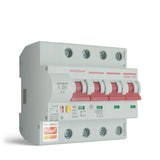 WIFI Metering Circuit Breaker Switch Leakage Protection Power Energy 4P 63A