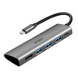 موزع USB-C متعدد الوظائف WIWU ALPHA 5 في 1
