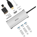 موزع USB-C متعدد الوظائف 7 في 1 من WIWU ALPHA