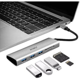WIWU ALPHA A532ST 5 في 1 USB C HUB