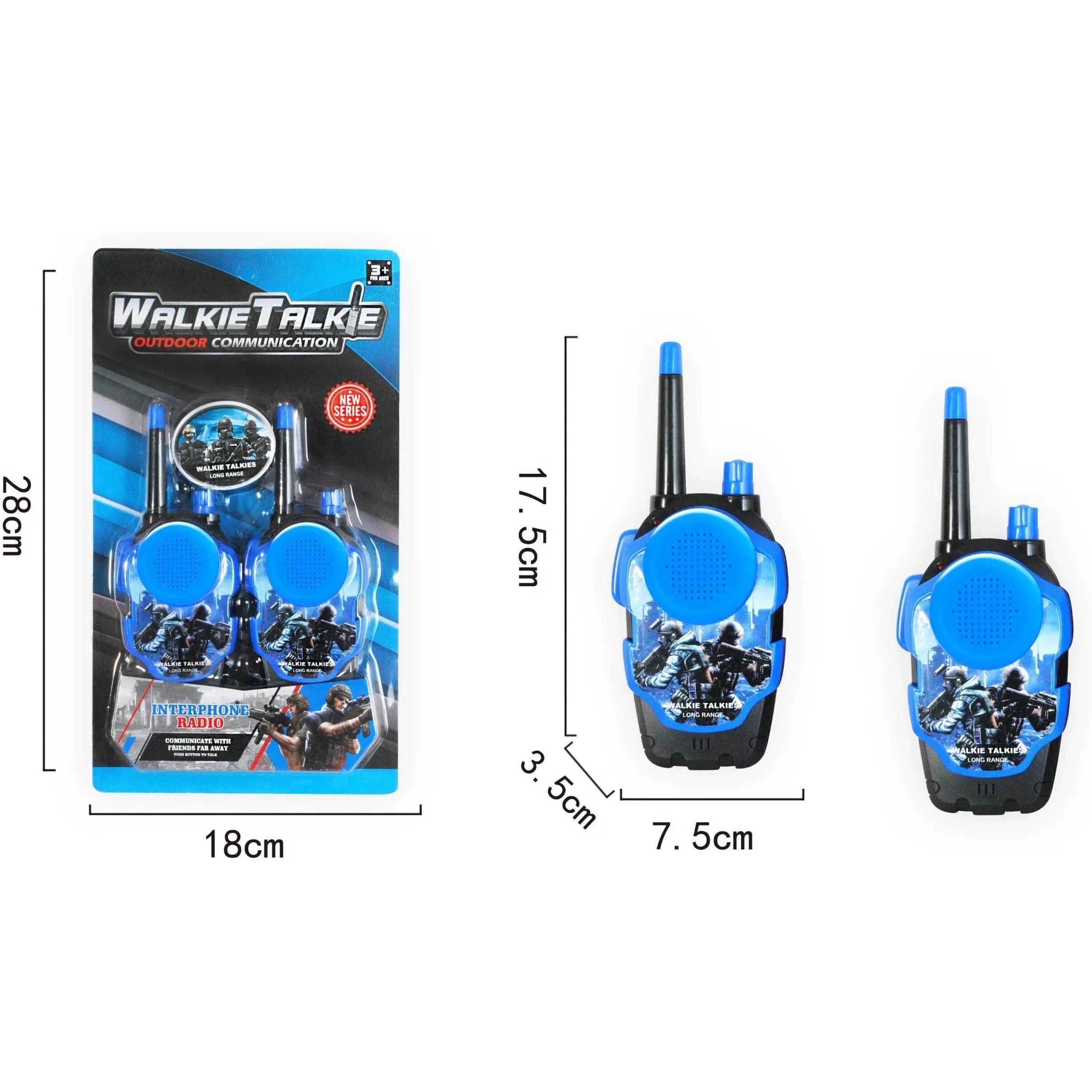 Walkie Talkie Blister Card-1569-4-Common Toys-Other-Star Light Kuwait