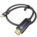Warrky USB C to HDMI Cable - 4K 60Hz 3M