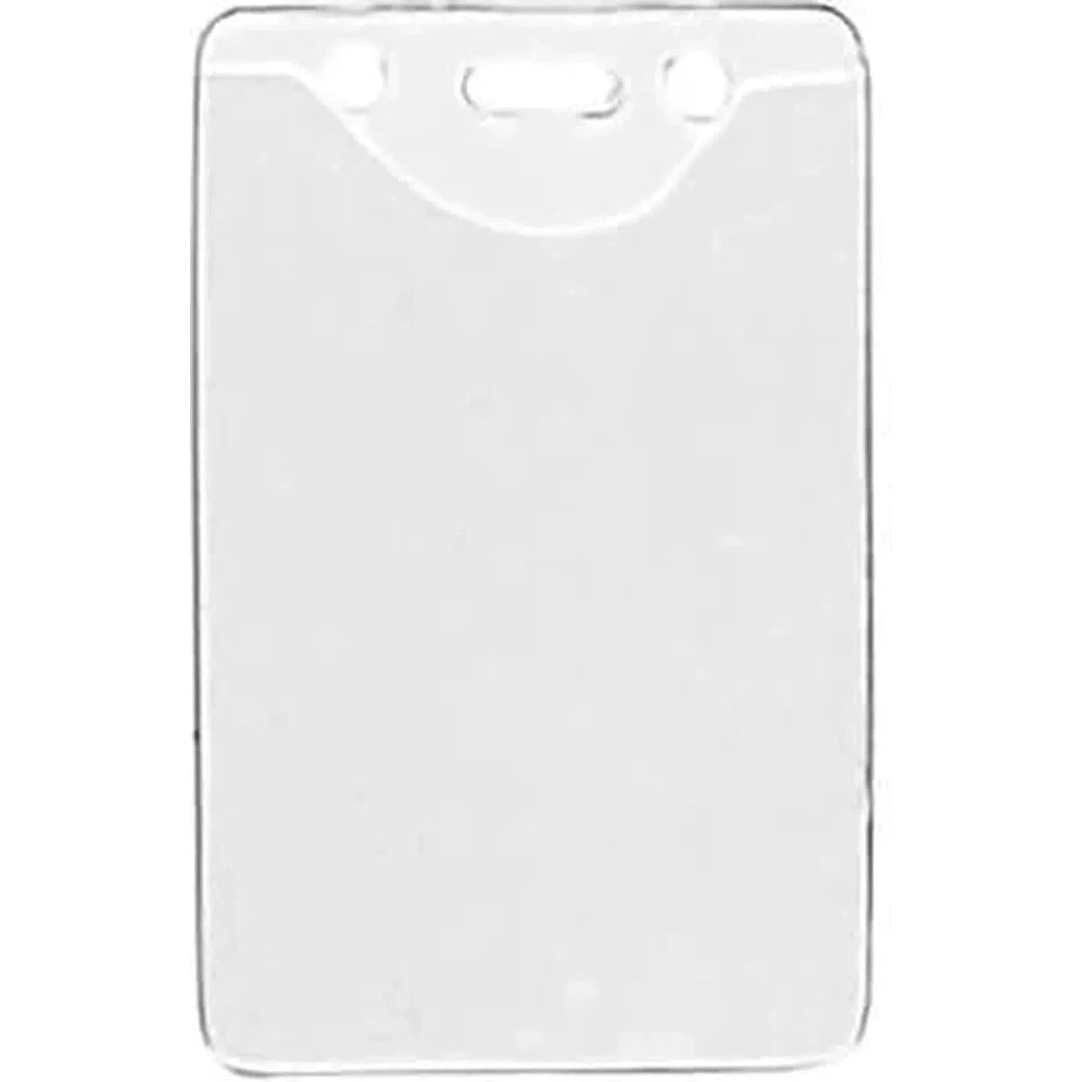 Waterproof Clear Plastic Vertical Name Tag Badge Id Card Holders 100Pc/Set-Cards And Id-Other-Star Light Kuwait