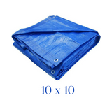 قماش مشمع بلاستيكي مقاوم للماء 10 × 10 متر