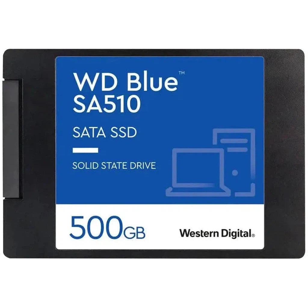 Wd Blue Sa510 Sata Ssd - 500Gb / 2.5-Inch / Sata-Iii - Ssd (Solid State Drive)-Ssd-Western Digital-Star Light Kuwait