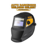 Welding Helmet PP Material Solar Battery Auto Darkening Safety 93x43 Visual