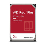 Western Digital 2TB WD Red Plus NAS Internal Hard Drive HDD 64MB RPM (WD20EFPX)