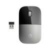 HP Z3700 Wireless Mouse - Up to 1200 DPI / Black/Silver