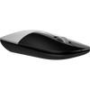 HP Z3700 Wireless Mouse - Up to 1200 DPI / Black/Silver