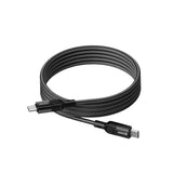 كابل مغناطيسي XPower MCC100 - متر واحد / 100 واط / من النوع C / أسود