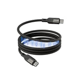 كابل مغناطيسي XPower MCC100 - متر واحد / 100 واط / من النوع C / أسود