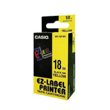 Casio Black on Yellow Label Tape Cassette