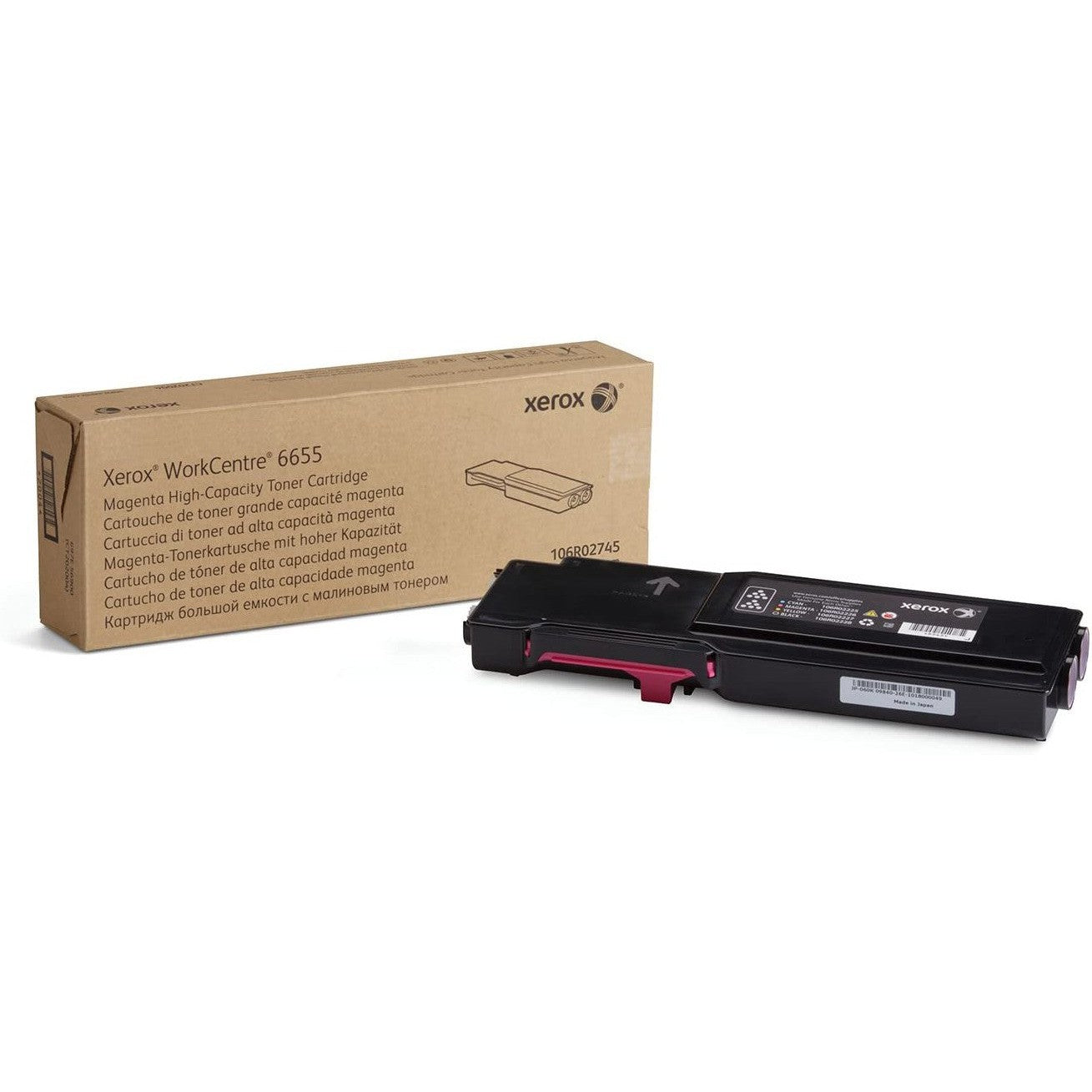 Xerox Workcentre 6655 Magenta High Capacity Toner Cartridge 106R02745-Inks And Toners-Xerox-Star Light Kuwait