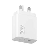 Xiaomi UK HyperCharge Power Adapter - 90W / USB-C / USB-A / White