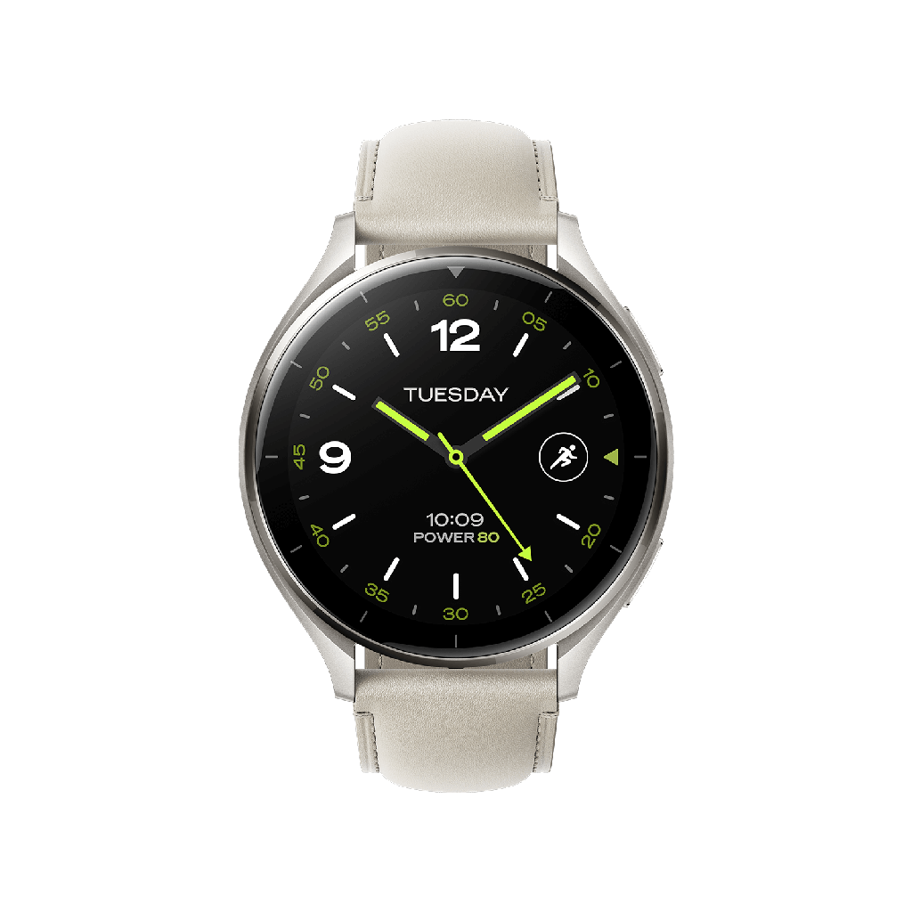 Xiaomi Watch 2 Sliver Case With Gray TPU Strap