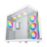 Xigmatek Aqua Ultra Air Arctic Argb Atx Case - White