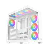 Xigmatek Aqua V Air Arctic Atx Case White