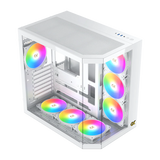 Xigmatek Cubi Ii Arctic Type C Atx Case White