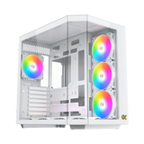 Xigmatek Cubi Ii Arctic Type C Atx Case White