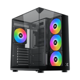 Xigmtek Aqua Compact Atx Case Black