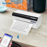 طابعة إيصالات Xprinter Mini XP-TP4 - سرعة 20 مم/ثانية / بلوتوث / منفذ USB / حرارية